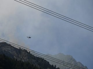 Incedio boschivo in alta valle Soana – aggiornamento delle ore 18 a cura di Diego G.B.