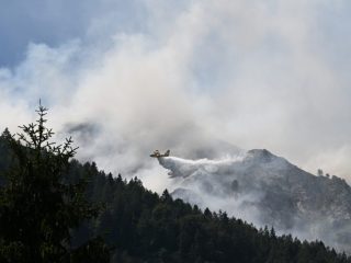 Incedio boschivo in alta valle Soana – aggiornamento delle ore 18 a cura di Diego G.B.