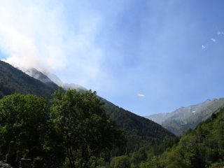 Incedio boschivo in alta valle Soana – aggiornamento delle ore 18 a cura di Diego G.B.