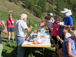 Con gli "Amici di Piamprato" dall'Alpe Vandilliana all'Orletto a cura di Giancarlo Bozzato