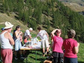Con gli "Amici di Piamprato" dall'Alpe Vandilliana all'Orletto a cura di Giancarlo Bozzato