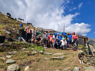 Con gli "Amici di Piamprato" dall'Alpe Vandilliana all'Orletto a cura di Giancarlo Bozzato