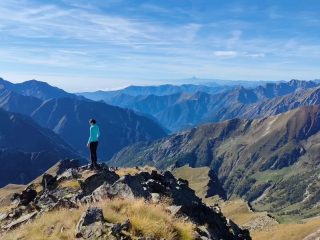 Loris de Lasinet alla Punti Neiri 2737mt da Piamprato