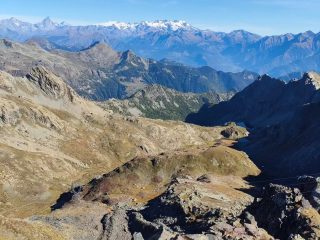 Loris de Lasinet alla Punti Neiri 2737mt da Piamprato