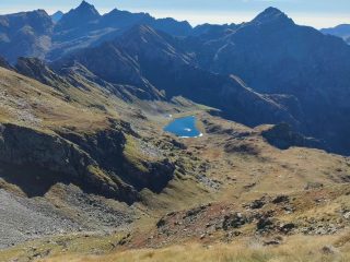 Loris de Lasinet alla Punti Neiri 2737mt da Piamprato
