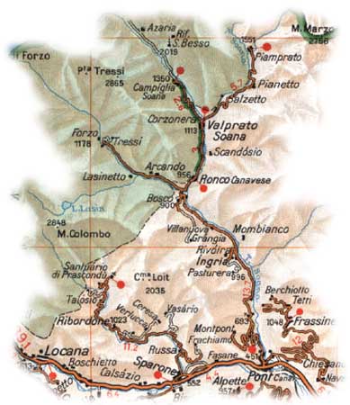 Mappa Valle Soana