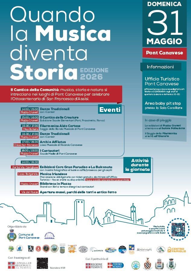 Pont Domenica 31 maggio: quando la musica diventa storia edizione 2026