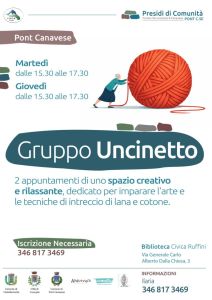Pont: Gruppo uncinetto Martedì e Giovedì