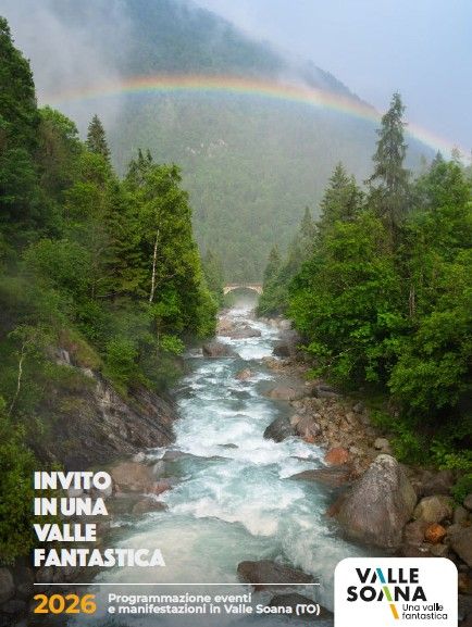 È uscito il libretto degli eventi e delle manifestazioni 2026 in Valle Soana!