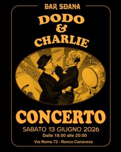 Ronco, Bar Soana: Sabato 13 giugno CONCERTO