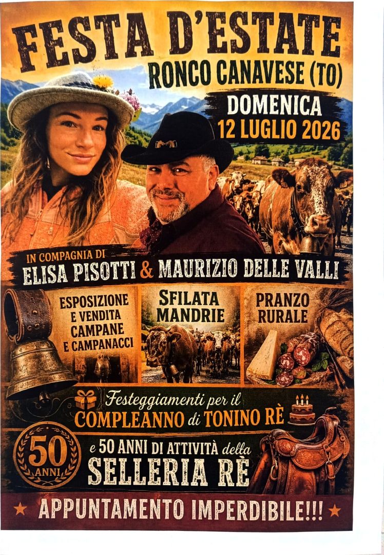 Ronco, 12 luglio: Festa d’estate