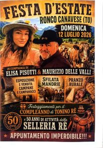 Ronco, 12 luglio: Festa d’estate