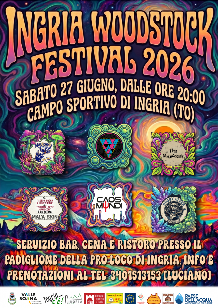 Tutto pronto per il Woodstock Festival al fresco delle montagne di Ingria
