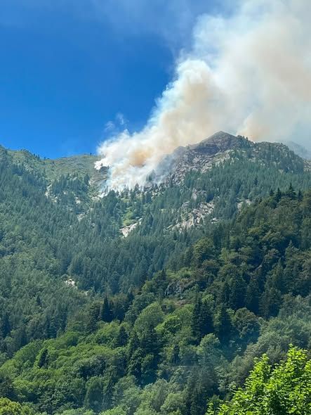 Comune di Valprato: Aggiornamento del 5 luglio sull’incendio nella zona dell’ Ardegal di Valprato Soana