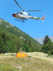 Comune di Valprato: Aggiornamento del 5 luglio sull’incendio nella zona dell’ Ardegal di Valprato Soana
