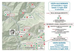 Frassinetto, visita alle borgate di Frassinetto e Ingria: Sabato 11 e Domenica 12 luglio a cura di Pietro Battista Monteu Cotto