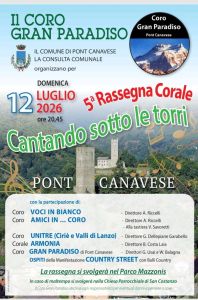 Pont, 12 luglio: Cantando sotto le torri