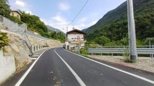 In Valle Soana si sono conclusi i lavori del terzo lotto dell’intervento di allargamento della Strada Provinciale 47