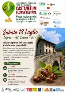 Ingria, Sabato 18 luglio: Il Castanetum Flower Festival