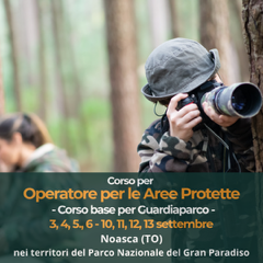 Corso Operatori Aree Protette (Corso base per Guardiaparco)