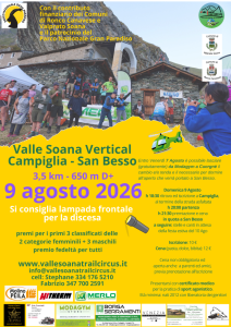 Domenica 9 agosto: "Vertical Campiglia San Besso"