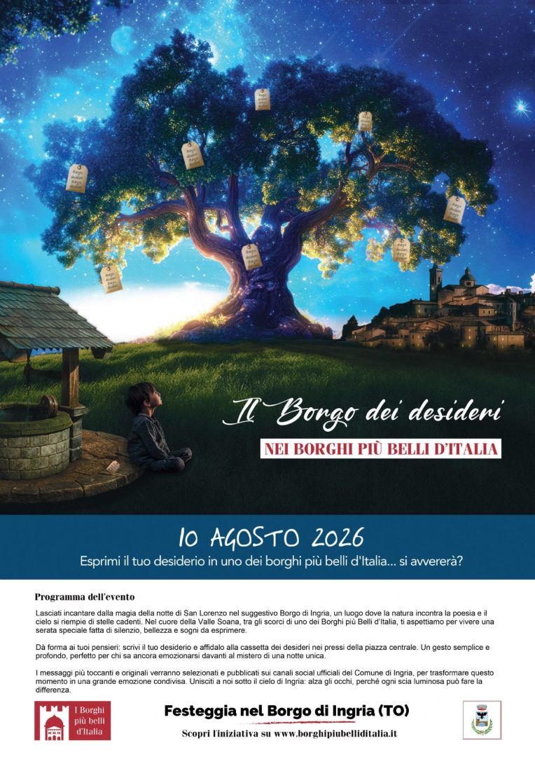 Ingria, 10 agosto: Il Borgo dei desideri