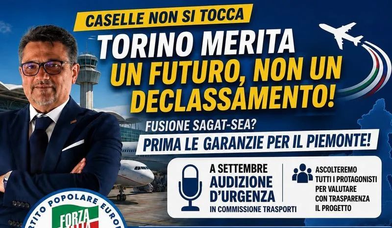 CASELLE - Fusione tra gli aeroporti di Torino e Milano, Fava: «Il Sandro Pertini non diventi lo scalo di servizio di Malpensa» tratto da Quotidiano Canavese