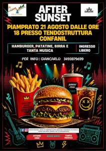 Piamprato  21 agosto: AFTER SUNSET