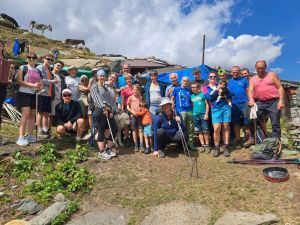 Con gli "Amici di Piamprato" dall'Alpe Vandilliana all'Orletto a cura di Giancarlo Bozzato