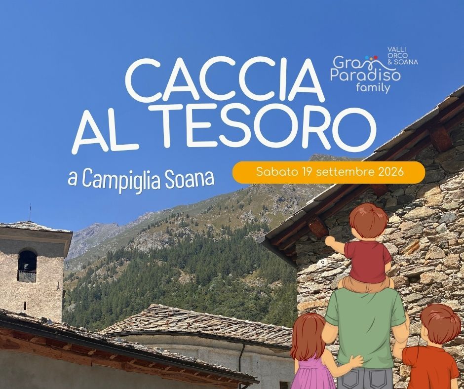Campiglia Soana, Sabato 19 settembre 2026: caccia al tesoro nel centro storico