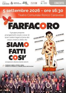 Ronco, Sabato 5 settembre: FARFACORO