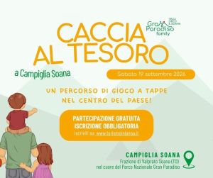 Caccia al tesoro a Campiglia Soana Sabato 19 settembre