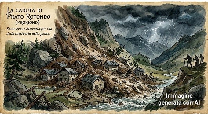 Storie e leggende:  Pratorotondo (Pra - Riond) a cura di Paolo Bolognesi