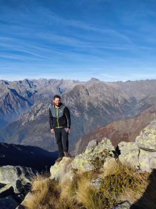 Loris e la valle Soana alle sue spalle