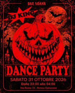 Ronco, Bar Soana, 31 ottobre: DAnce Party dalle 23 alle 4 del mattino