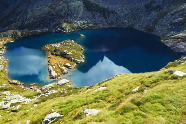 Lago Lasin in Estate