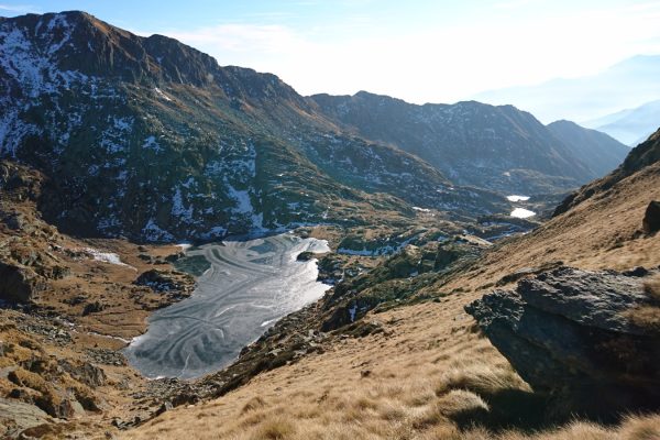 Laghi di Canaussa in inverno (foto di Olivier Romero)